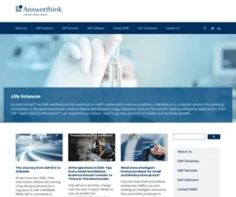 Answerthink.com(A Hackett Group Company) Screenshot