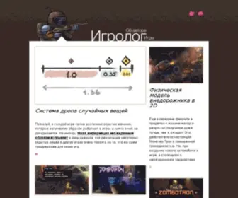 ANT-Karlov.ru(Авторский блог об играх и их разработке) Screenshot