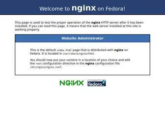 ANT-Konsalt.ru(Test Page for the Nginx HTTP Server on Fedora) Screenshot