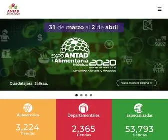 Antad.net(Asociacion Nacional De Tiendas De Autoservicio Y Departamentales) Screenshot