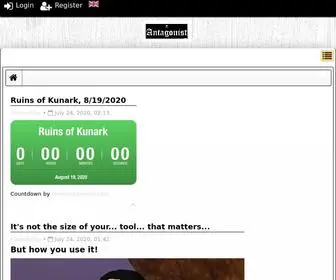 Antagonistguild.net(News) Screenshot