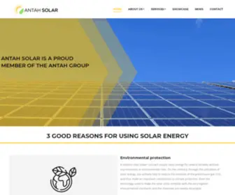 Antahsolar.com(Antah Solar) Screenshot