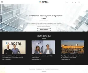 Antaivb.com(ANTAI VENTURE BUILDER) Screenshot