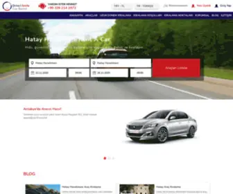 Antakyarentacar.com(Hatay Havalimanı Araç Kiralama) Screenshot