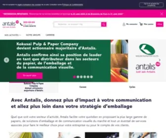 Antalis.fr(Boutique en ligne) Screenshot
