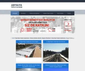 Antalya-Ulasim.com(Antalya Toplu Ulaşım) Screenshot