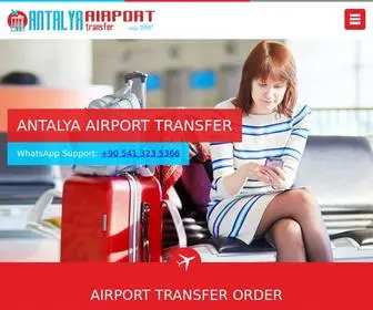 Antalyaairporttransfer.com(Antalya Airport Transfer) Screenshot