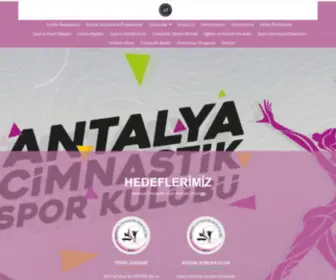 Antalyacimnastiksporkulubu.org(Cimnastik eğitimi) Screenshot