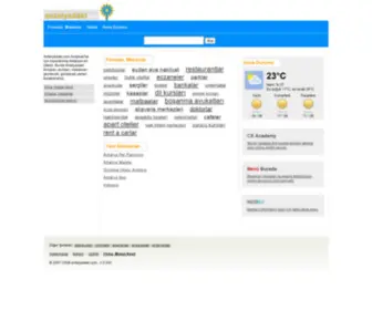 Antalyadaki.com(Site) Screenshot