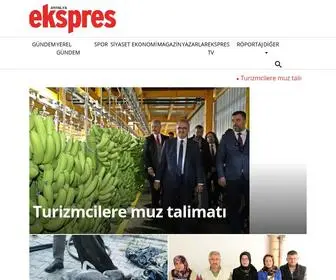 Antalyaekspres.com.tr(Antalya Ekspres) Screenshot