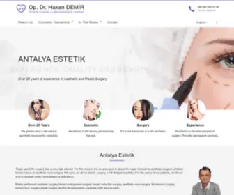 Antalyaestetik.com(Antalyaestetik) Screenshot