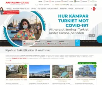 Antalyahomes.se(Köpa hus i Turkiet) Screenshot