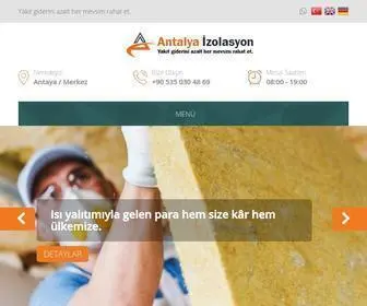 Antalyaizolasyon.net(Zolasyon Firmas) Screenshot