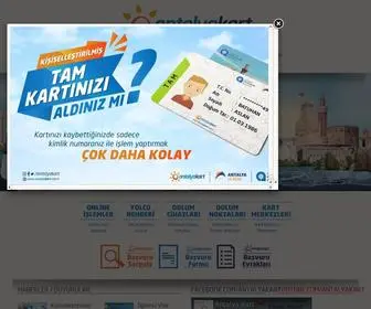 Antalyakart.com.tr(Antalya Kart) Screenshot