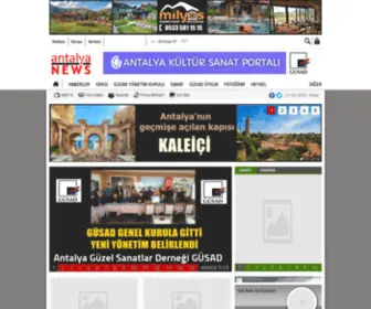 Antalyanews.com.tr(Antalya'nın En Renkli Adresi) Screenshot