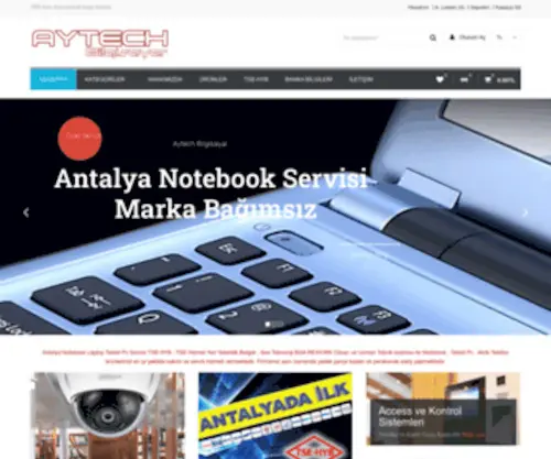 Antalyanotebookservis.net(Aytech Bilgisayar) Screenshot