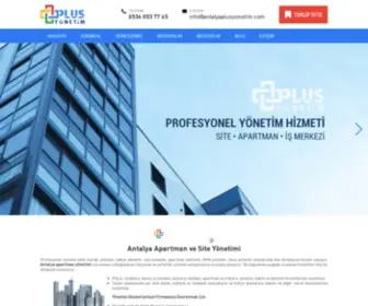 Antalyaplusyonetim.com(Antalya Apartman Yönetimi) Screenshot