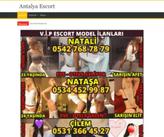 Antalyatasfirin.com(Antalya) Screenshot