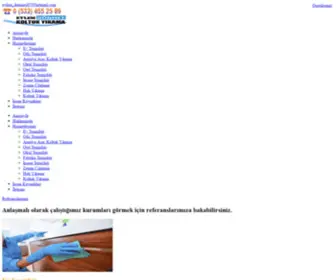 Antalyatemizlikfirmalari.net(Antalya Temizlik Firmaları) Screenshot