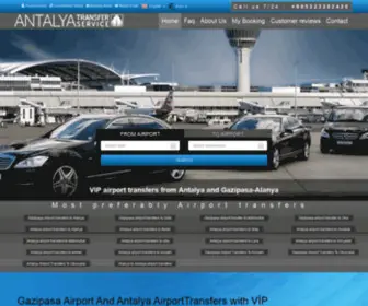 Antalyatransferservice.com(Antalya Airport Taxi Transfer) Screenshot