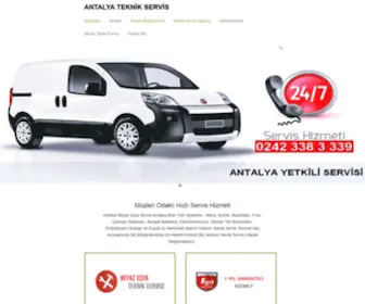 Antalyayetkiliservis.com(Antalya Teknik Servisi) Screenshot