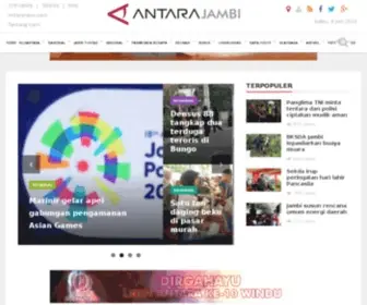 Antarajambi.com(ANTARA News Jambi) Screenshot