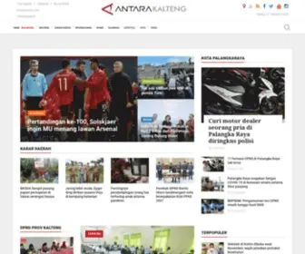 Antarakalteng.com(ANTARA News Kalimantan Tengah) Screenshot