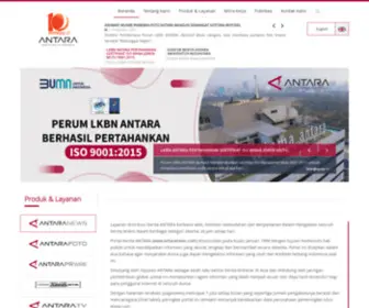 Antara.net.id(Berita Indonesia) Screenshot