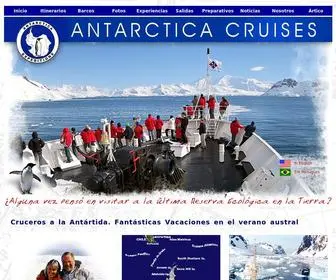 Antarcticacruises.com.ar(Antarctica Expeditions) Screenshot