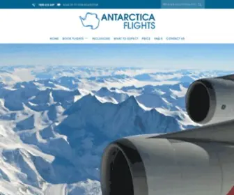 Antarcticaflights.com.au(Antarctica Flights) Screenshot