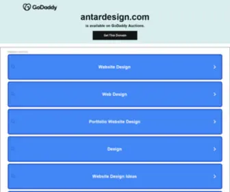 Antardesign.com(Antardesign) Screenshot