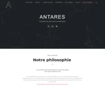 Antares.fr(Conseils et Services Numériques) Screenshot