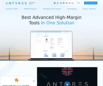 Antares1.trade(Antares, a new-generation investment marketplace) Screenshot