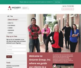 AntarescPas.com(Antares Group Inc) Screenshot
