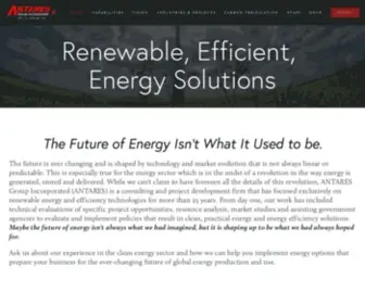 Antaresgroupinc.com(ANTARES GROUP INC) Screenshot