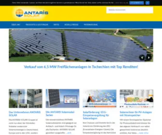Antaris-Solar.de(Antaris Solar) Screenshot