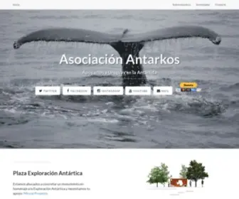 Antarkos.org.uy(Asociación) Screenshot