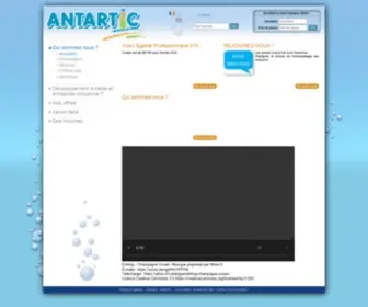 Antartic.fr(Production et embouteillage de boissons non alcoolisées) Screenshot