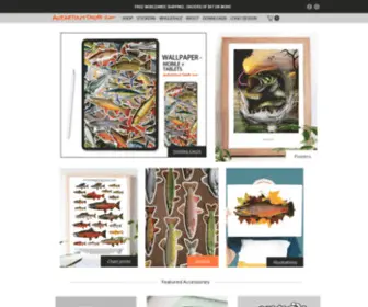 Antartoutdoors.com(Fish Artist) Screenshot