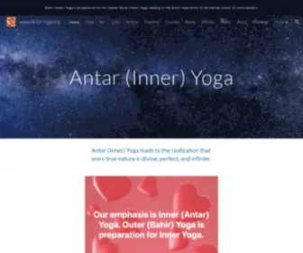 Antaryoga.org(AntarYoga) Screenshot