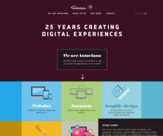 Antaviana.cat(Disseny web) Screenshot