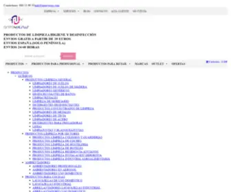 Antayjesus.com(Productos de limpieza profesional) Screenshot