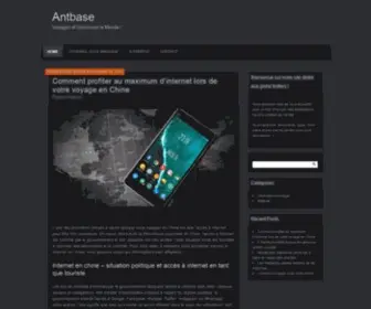 Antbase.fr(Voyagez et Découvrez le Monde) Screenshot