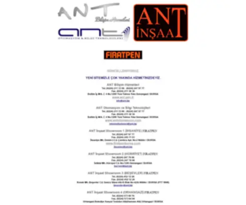 ANT.biz(ANT Otomasyon ve Bilgi Teknolojileri) Screenshot
