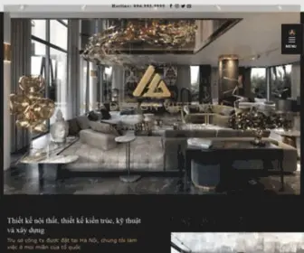 Antdesignvietnam.com(Công ty thiết kế nội thất ANT DESIGN VIỆT NAM) Screenshot