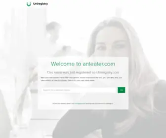 Anteater.com(Was just registered at) Screenshot