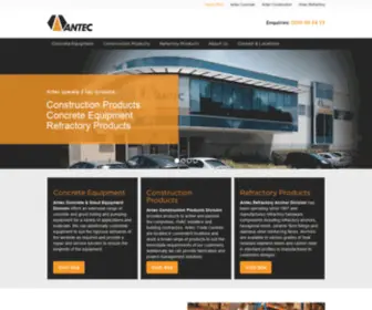 Antec.com.au(Antec Engineering) Screenshot