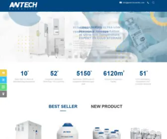 Antechscientific.com(Antech Group Inc) Screenshot