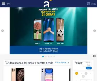 Antel.com.uy(Productos destacados) Screenshot