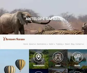 Antelopesafaris.com(Explored The Glimpse Of Tanzania Tours & Safaris With Antelope Safaris) Screenshot